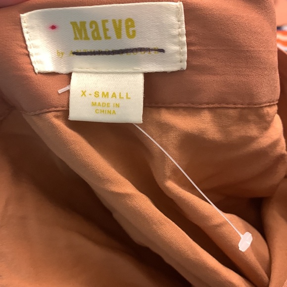 Anthropologie Maeve Ruffled wrap skirt xs new without tags - Picture 4 of 4